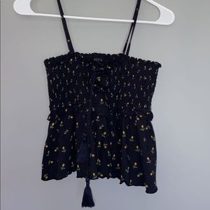 AE cropped top